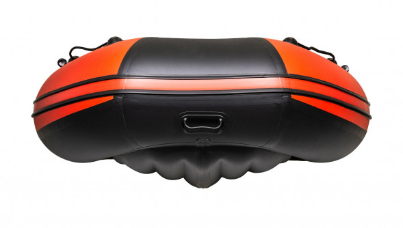 Надувная лодка ПВХ, Ривьера Компакт 3200 НДНД Комби, красный/черный