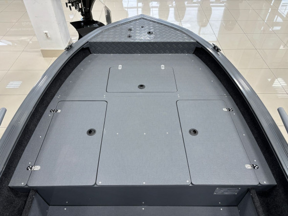 Моторная лодка, Тактика 430Р(Fish), графит c Suzuki DF9.9BS+ (Super Forced)