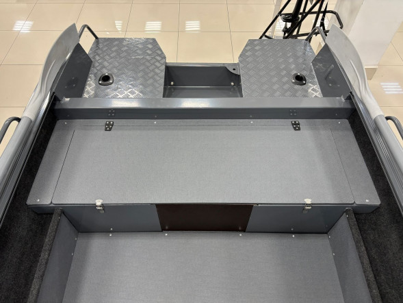 Моторная лодка, Тактика 430Р(Fish), графит c Suzuki DF9.9BS+ (Super Forced)