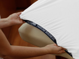 Простынь эластичная, типоразмер D, синяя