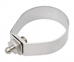 Ответная часть кнопки, крепление к релингу 30 мм, нерж. сталь