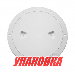 Лючок палубный 6&#039;, белый (упаковка из 48 шт.)