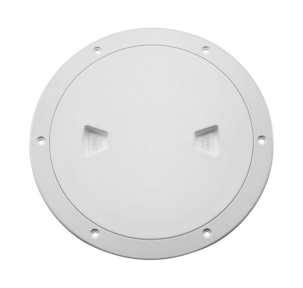 Лючок палубный 6&#039;, белый (упаковка из 48 шт.)