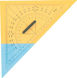 Угольник-транспортир
