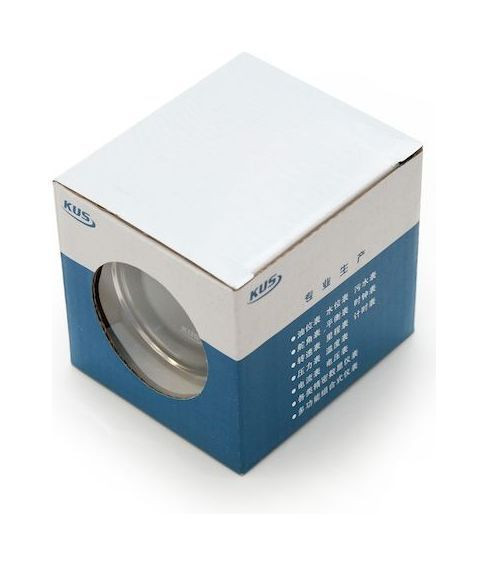 Указатель температуры двигателя 40-120 гр., черный циферблат, нержавеющий ободок, д. 52 мм