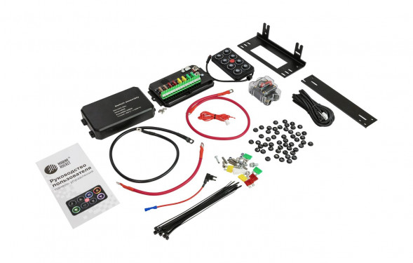 Панель управления (2 ряда, 8 кнопок, силикон, RGB), Marine Rocket