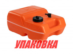 Бак топливный переносной без указателя уровня в комплекте с переходником елочка, 12 л (упаковка из 6 шт.)