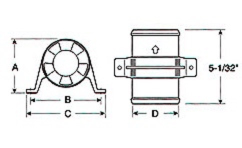 Влагозащищенный электрический вентилятор «Turbo 4000», 24 В.