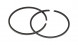 Кольца поршневые Yamaha 25B-30H (STD), Omax (упаковка из 8 шт.)