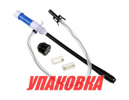 Насос электрический для перекачки топлива на батарейках 90см с автоотключением, Marine Rocket (упаковка из 20 шт.)