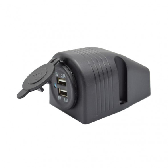 Разъем USB Skipper 5В 3.1A, для крепления на приборную панель