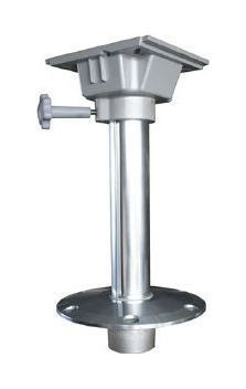 Стойка врезная с основанием под сиденье, высота 381 мм, диаметр 60 мм, диаметр основания 230 мм (упаковка из 10 шт.)