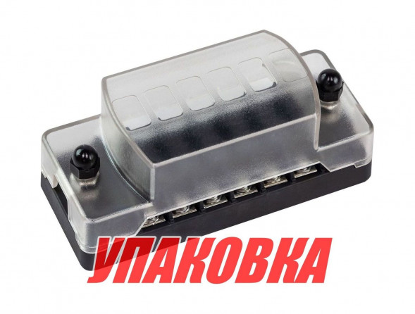 Блок на 6 предохранителей, Marine Rocket (упаковка из 10 шт.)