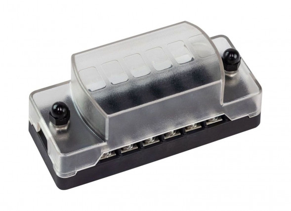 Блок на 6 предохранителей, Marine Rocket (упаковка из 10 шт.)