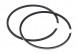 Кольца поршневые Mercury 30-60, STD, Omax