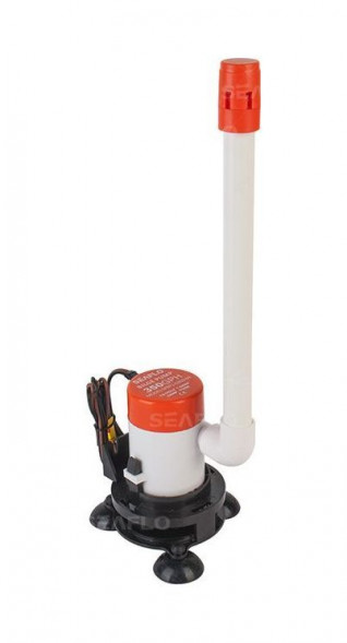 Аэратор вертикальный для внутренней установки 12 В, 350 GPH (1324,8 л/час), SeaFlo
