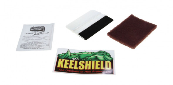 Защита киля KeelShield, 2.44 м, белый цвет