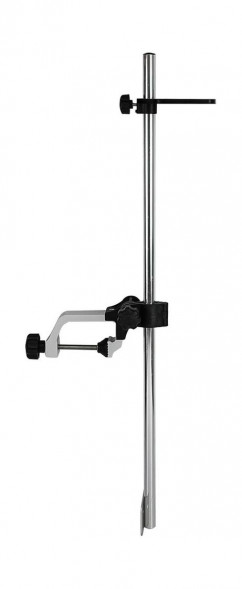 Стойка для эхолота с креплением на транец или борт