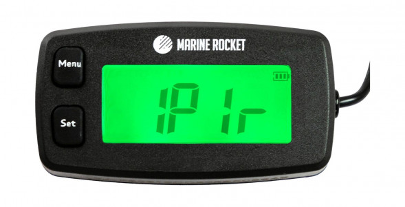 Тахометр универсальный со сменной батарейкой, провод 4.5 м (упаковка из 10 шт.)