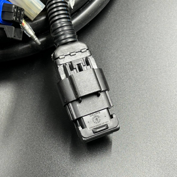 Кабель электр. с замком зажигания, 20 фт (HARNESS/KEY SWTCH 20ft 14 Pin) (Quicksilver)