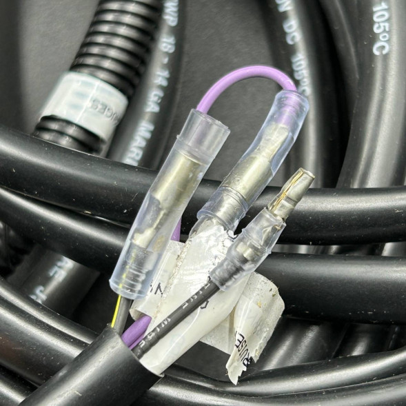 Кабель электр. с замком зажигания, 20 фт (HARNESS/KEY SWTCH 20ft 14 Pin) (Quicksilver)