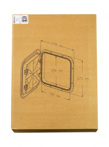 Люк смотровой SeaFlo, 270 х 375 мм