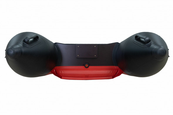 Надувная лодка ПВХ, Таймень NX 3200 НДНД, красный/черный