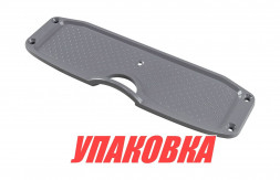 Накладка на транец внутренняя, серая, алюминиевая (упаковка из 6 шт.)