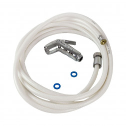 Лейка душа пластиковая хромированая, шланг 5 м