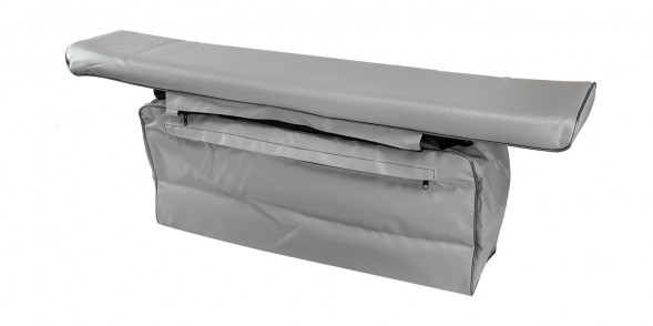 Сумка на сиденье с мягкой накладкой,1000х230 мм, серая