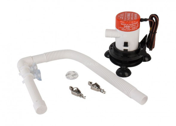 Аэратор с поливом 12 В, 350 GPH (1324,8 л/час), SeaFlo