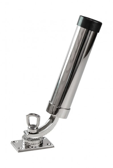 Держатель спиннинга с креплением к борту, нержавеющий Marine Rocket (упаковка из 6 шт.)