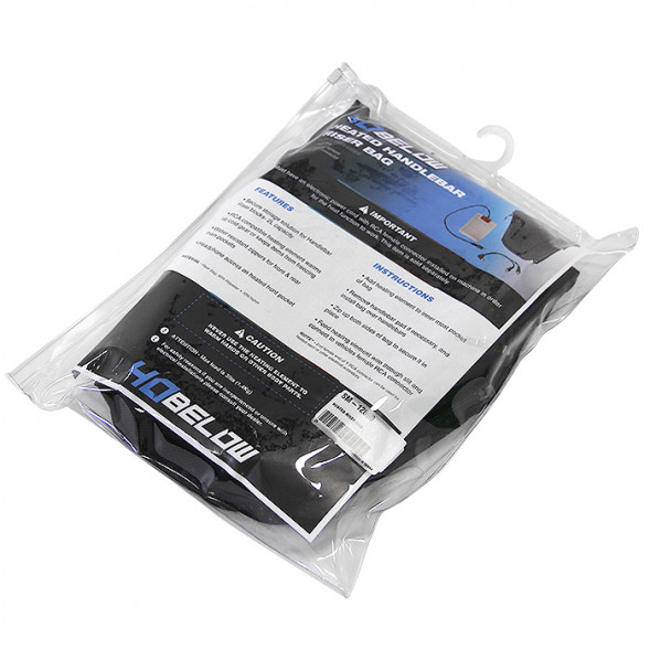 Сумка с подогревом на руль чёрная SM-12690