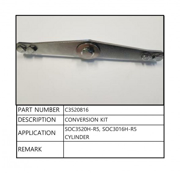 Рулевая пластина для цилиндра 3520-3016R5, Honda old BF115A/BF130A, Sea First