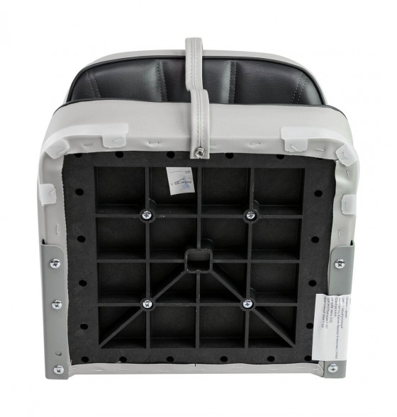 Кресло мягкое складное, обивка винил, цвет серый/угольный, Marine Rocket (упаковка из 2 шт.)