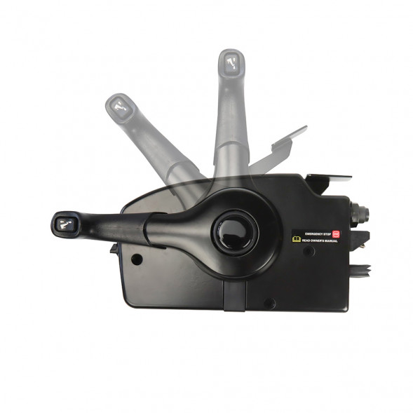 Пульт ДУ Skipper для Mercury с кнопкой гидроподъема, фишка на 10 пинов, тянет газ