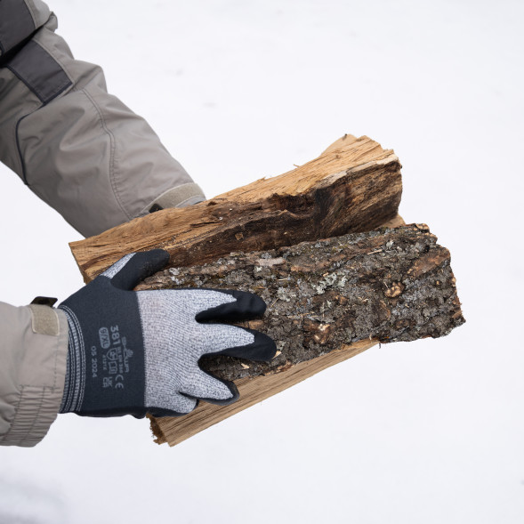 Перчатки защитные SHOWA Excellent Fit 381 Grey/Black, L