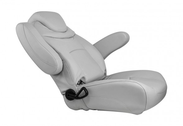 Кресло Premium Reclining, обивка винил, цвет серый, Marine Rocket (упаковка из 4 шт.)