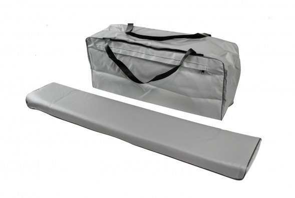 Сумка на сиденье с мягкой накладкой, 1050х200 мм, серая