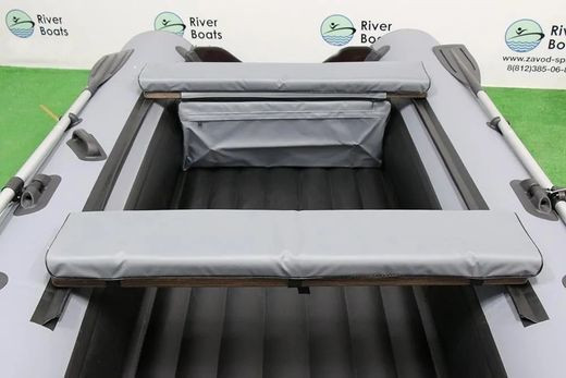 Сумка на сиденье с мягкой накладкой, 1050х200 мм, серая