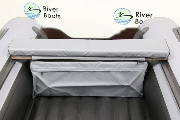 Сумка на сиденье с мягкой накладкой, 1050х200 мм, серая