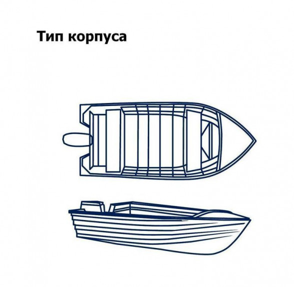 Тент транспортировочный для лодок длиной 4,3-4,5 м