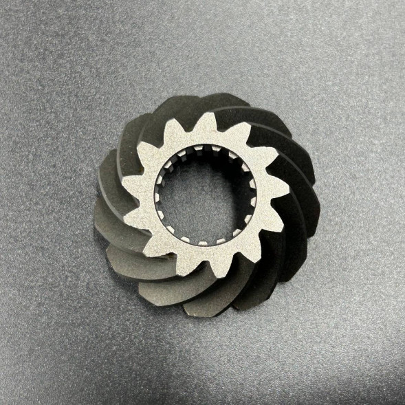 Шестерня вертикального вала (Пиньон) Yamaha F75-100 (67F-45551-00; 6D9-45551-00) (KACAWA)