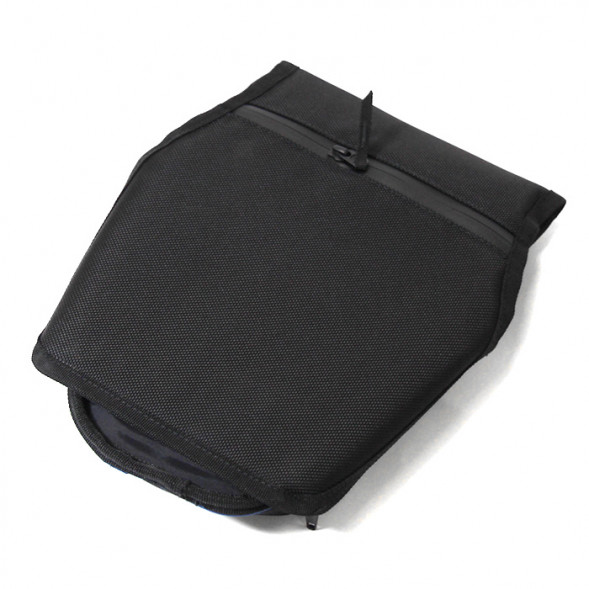 Сумка с подогревом на руль чёрно-синяя SM-12690-1