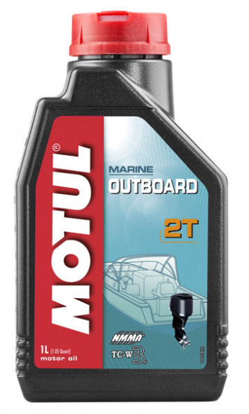 Минеральное моторное масло “Motul Outboard 2T&quot; для двухтактных двигателей, 5 л