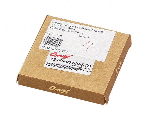 Кольца поршневые Suzuki DT9.9/DT15 (STD), OMAX