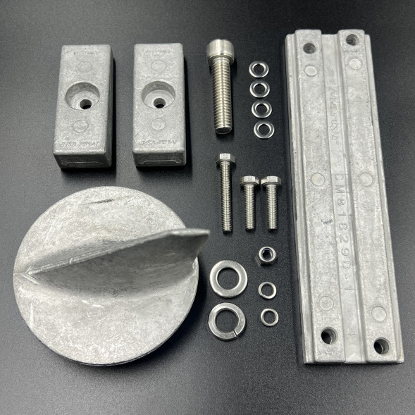 Комплект анодов Mercury 75-115 AL (Алюминиевый) (CMM75115KIT) (MARTYR)