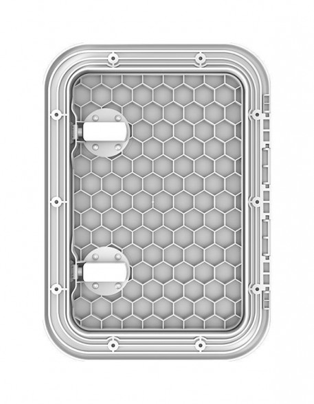Люк смотровой белый, SeaFlo, 315 х 440 мм (упаковка из 10 шт.)