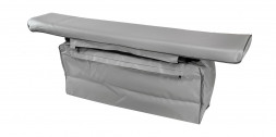 Сумка на сиденье с мягкой накладкой, 1150х230 мм, серая
