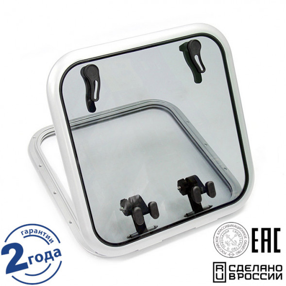 Люк палубный распашной Альбатрос 650x650